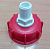 Переходник для еврокуба с пластиковым отводом 1/2 для крана 50 мм