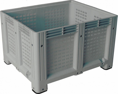 Контейнер Big Box 1200x1000x580 мм перфорированный на ножках
